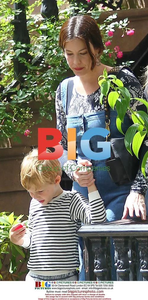 Liv Tyler and Son Milo Leaving NYC Home
