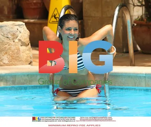 Roxanne Pallette Poolside