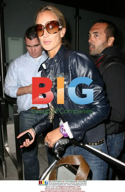 Lady Victoria Hervey arrives at LAX from Cannes