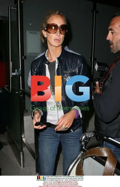 Lady Victoria Hervey Arrives at LAX