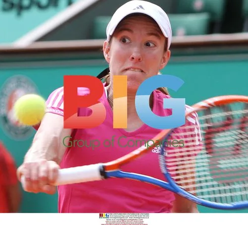 Justine Henin at 2010 French Open
