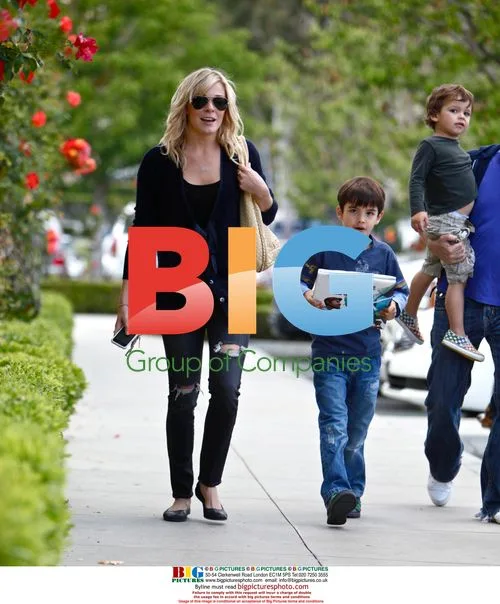 LeAnn Rimes with Eddie Cibrian's Sons