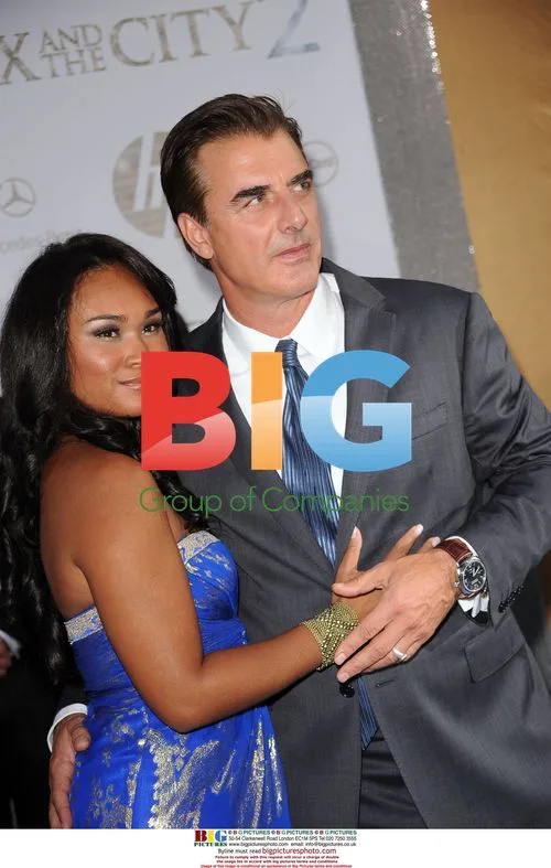 Chris Noth and Tara Wilson at Sex and the City 2 Premiere