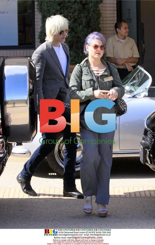 Kelly Osbourne and Luke Worrall
