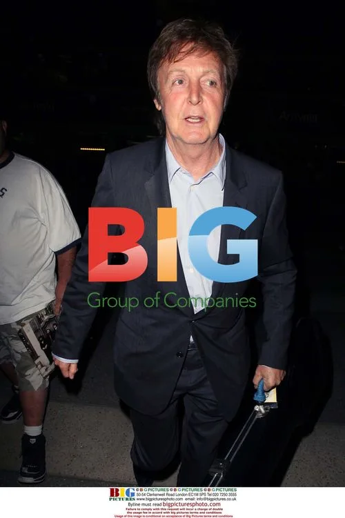 Sir Paul McCartney Arrives at LAX