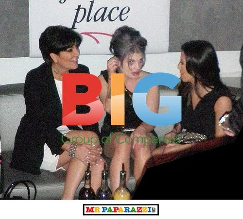 Kelly Osbourne and Kim Kardashian at Charity Event