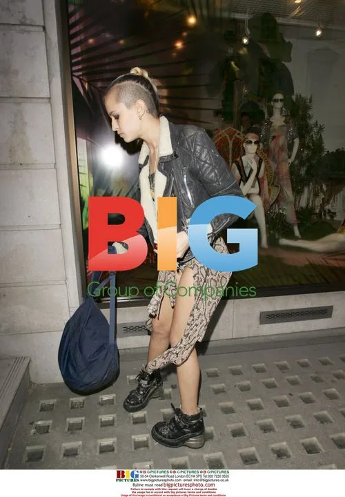 Alice Dellal Leaves Matthew Williamson Store Party