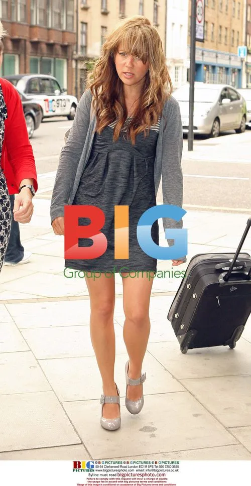 Coronation Street Actresses Arrive at ITV