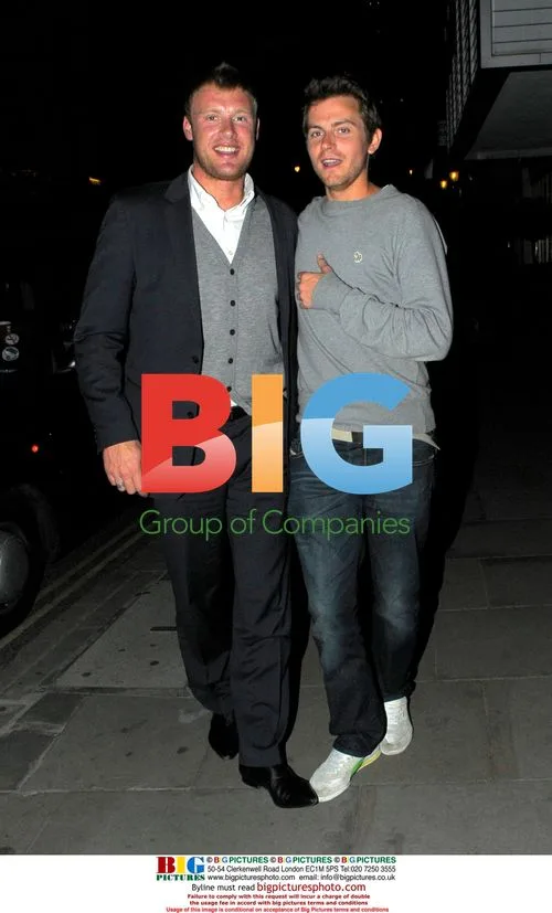 Freddie Flintoff at Bungalow 8 Nightclub