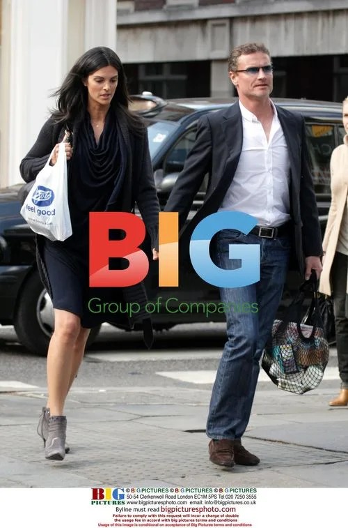 David Coulthard and Karen Minier on Kings Road
