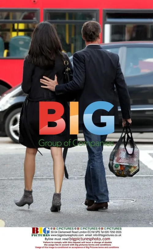 David Coulthard and Karen Minier Spotted in London