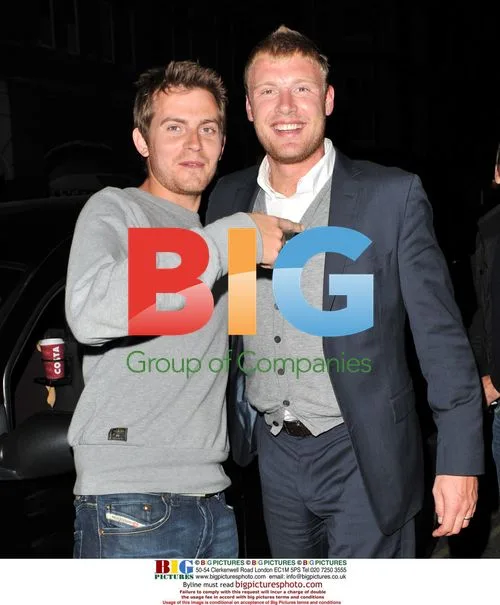 Freddie Flintoff Leaves Bungalow 8 Nightclub