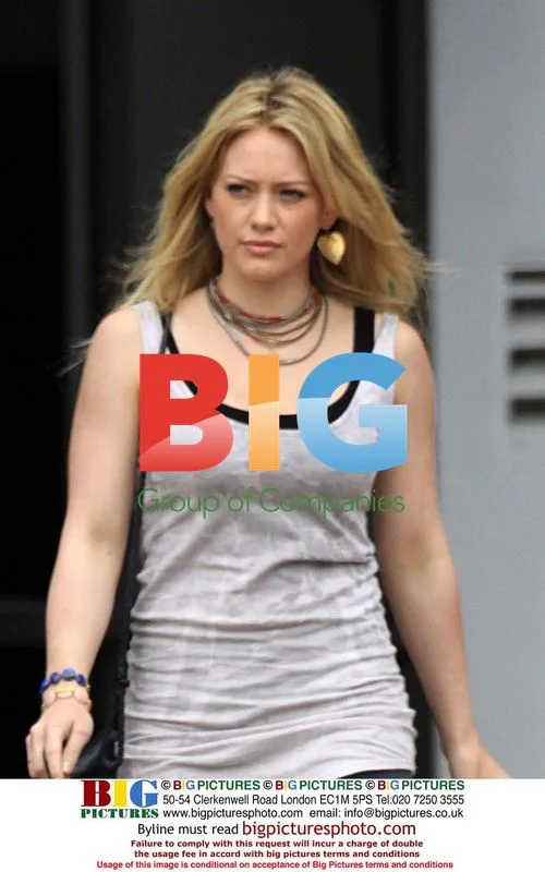 Hilary Duff Leaving Screen Test in Santa Monica