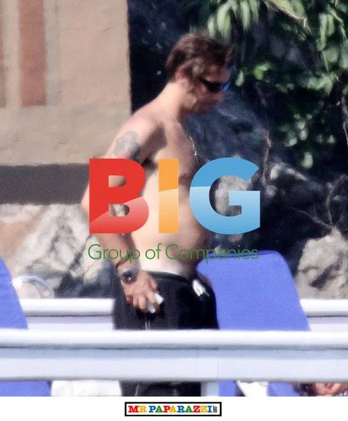 Celebrities Chilling at Italian Wedding