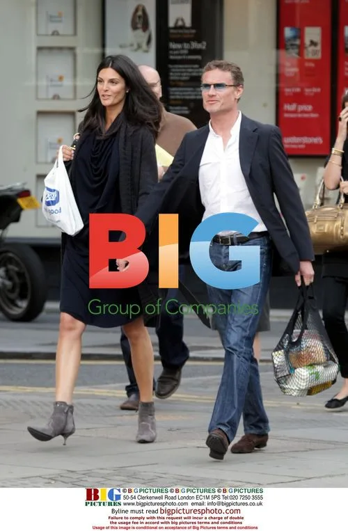 David Coulthard and Karen Minier on Kings Road