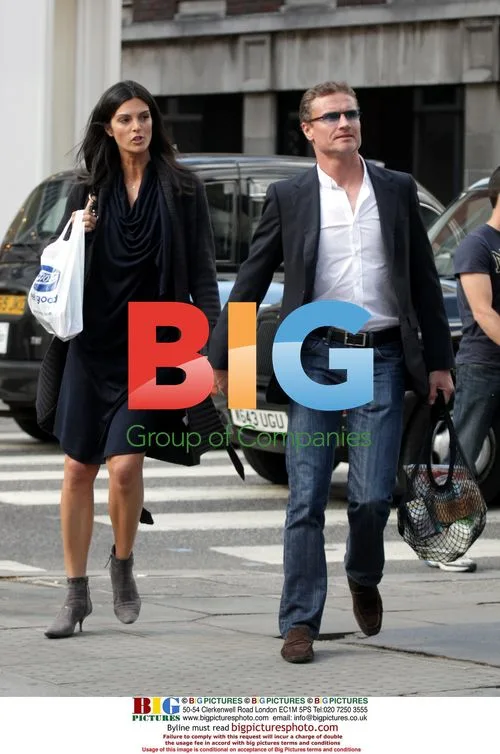 David Coulthard and Karen Minier on Kings Road