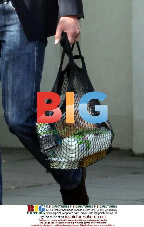 David Coulthard and Karen Minier shopping in London