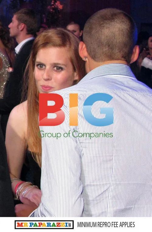 Princess Beatrice and Liam Berkeley at Naomi Campbell's 40th