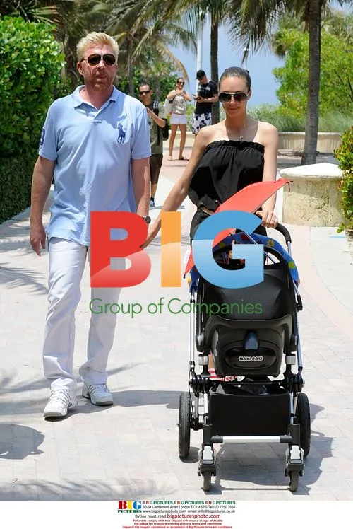 Boris Becker Family Outing in Miami