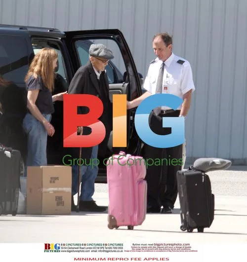 Dennis Hopper Departs on Private Jet