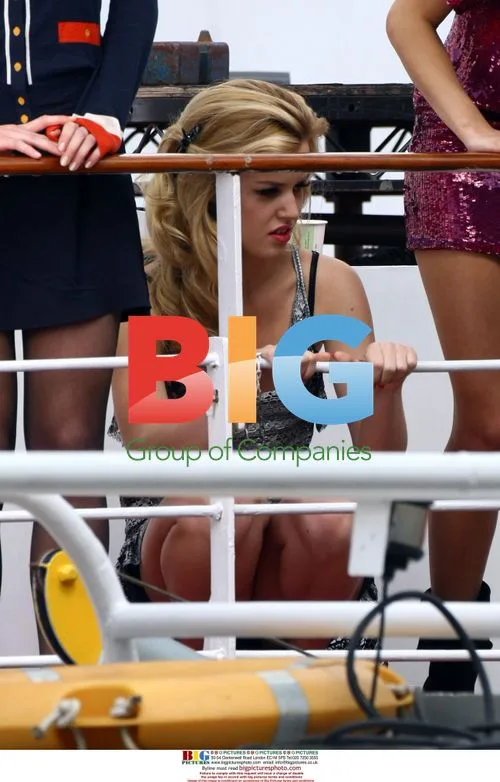Georgia Jagger Filming Rimmel Advert