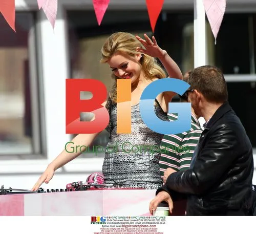 Georgia Jagger Filming Rimmel Advert