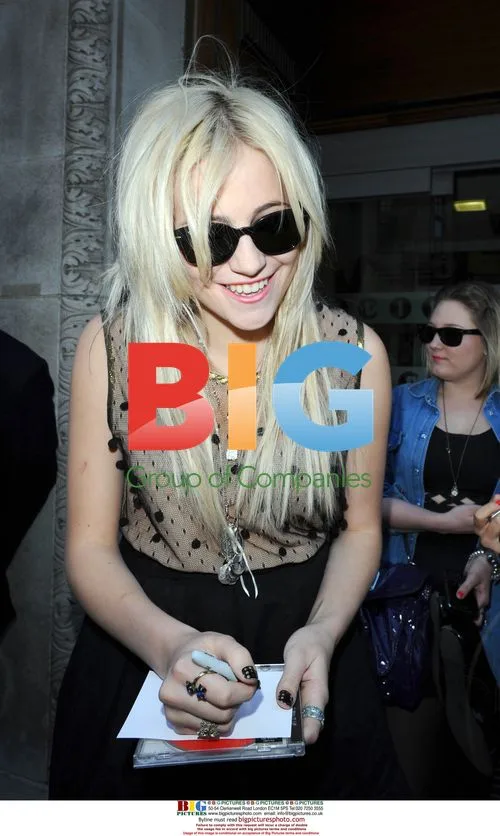 Pixie Lott at Radio 1 in London