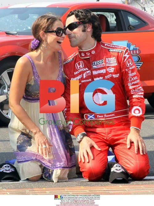 Dario Franchitti Celebrates Indy 500 Win With Ashley Judd