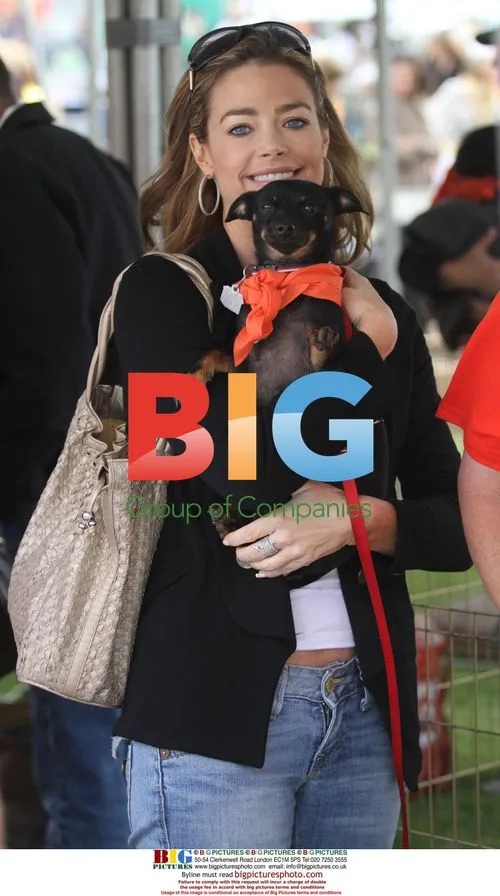 Denise Richards at Pet Adoption Event