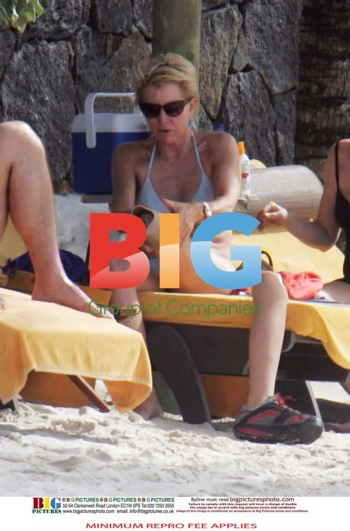 Heather Mills on Beach Holiday