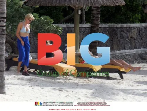 Heather Mills on Beach Holiday