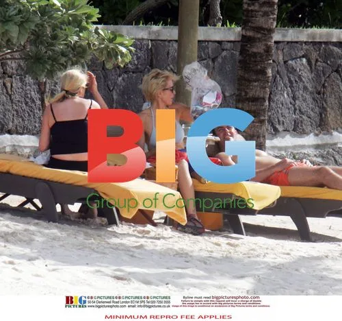 Heather Mills on Beach Holiday