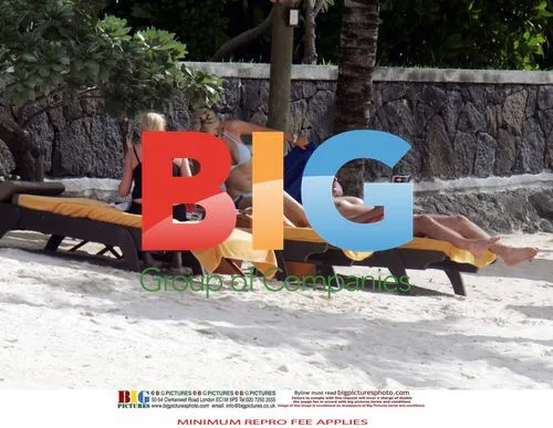Heather Mills on Beach Holiday