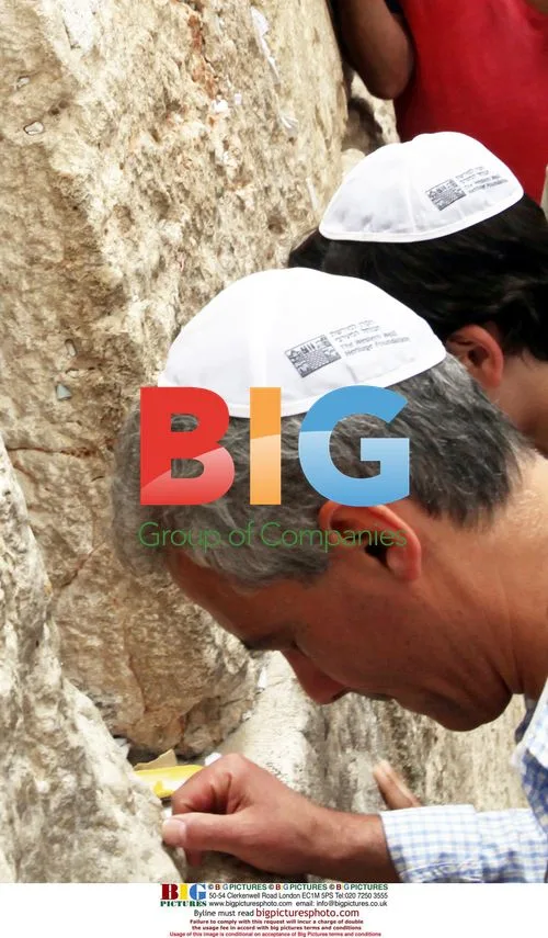 Emmanuel Rham at the Wailing Wall