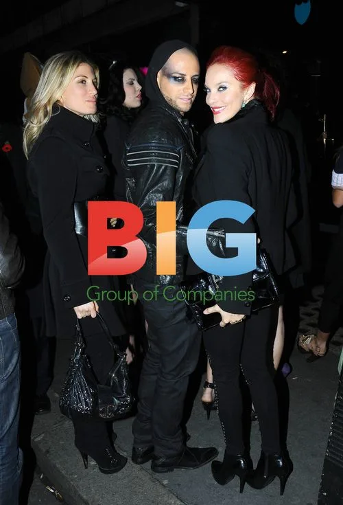 Brian Friedman, Carmit Bachar and Hofit Golan at Whisky Mist in London