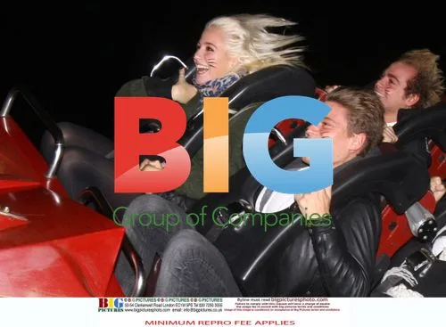 Pixie Lott and Family at Thorpe Park