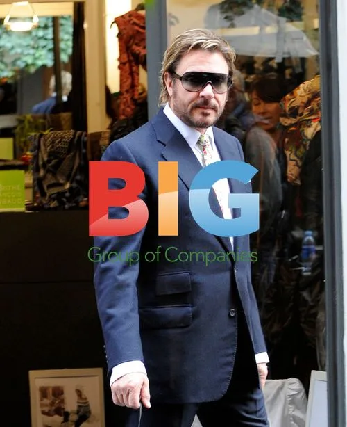 Simon Le Bon with daughter Amber and wife Yasmin shopping