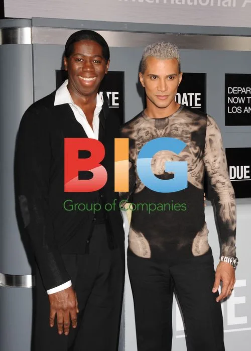 J. Alexander and Jay Manuel at "Due Date" Premiere