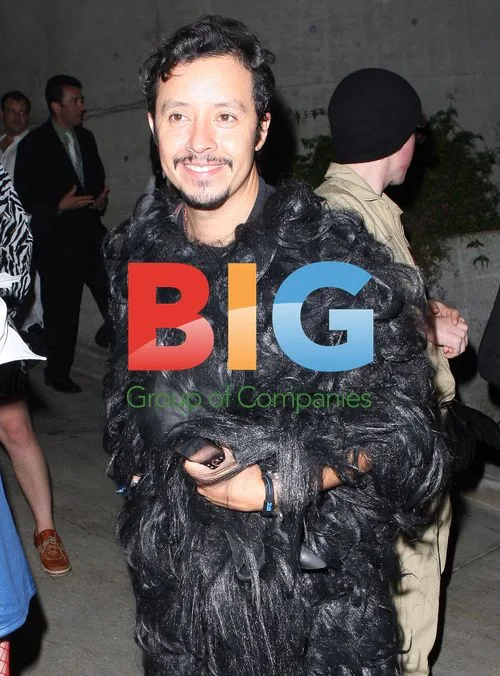 Efren Ramirez Dressed as Gorilla for Halloween