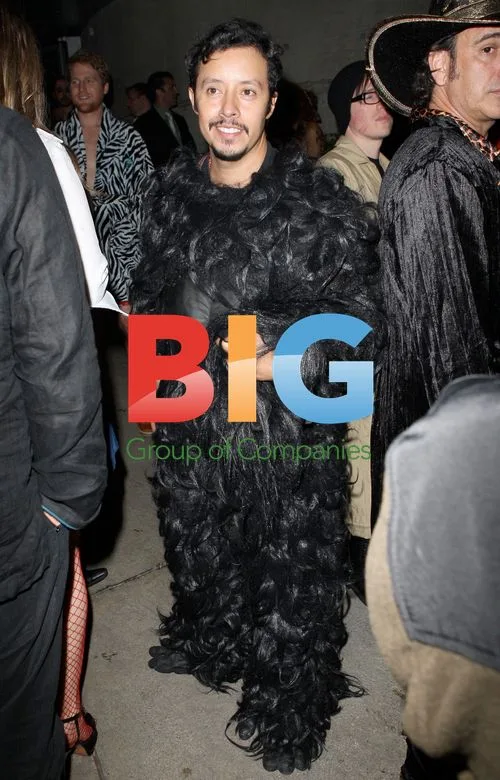 Efren Ramirez as a Gorilla at Halloween Party