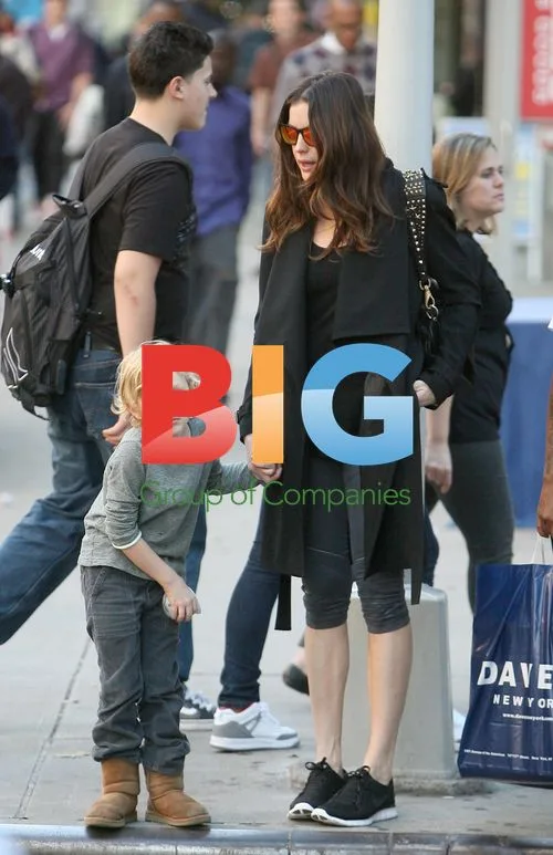 Liv Tyler picks up son Milo from school
