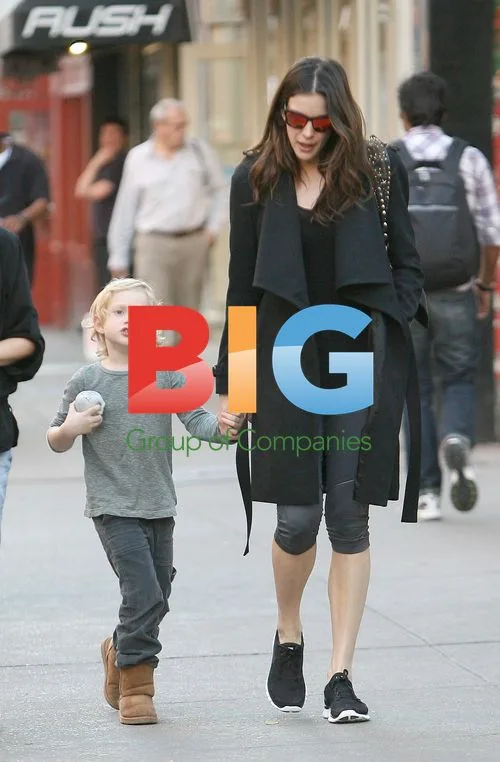 Liv Tyler picking up son Milo from school in NYC