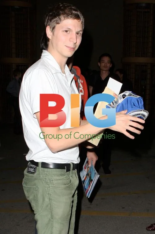 Michael Cera Greets Fans in Hollywood