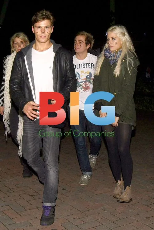 Pixie Lott at Thorpe Park 'Fright Nights'