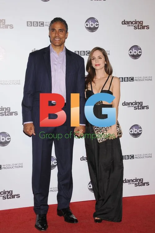 Rick Fox and Eliza Dushku at DWTS 200th Episode Party