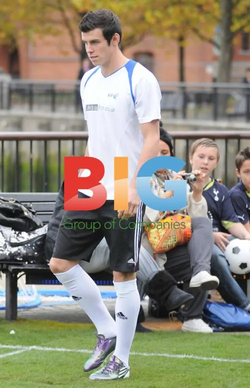 Gareth Bale at South Bank, London