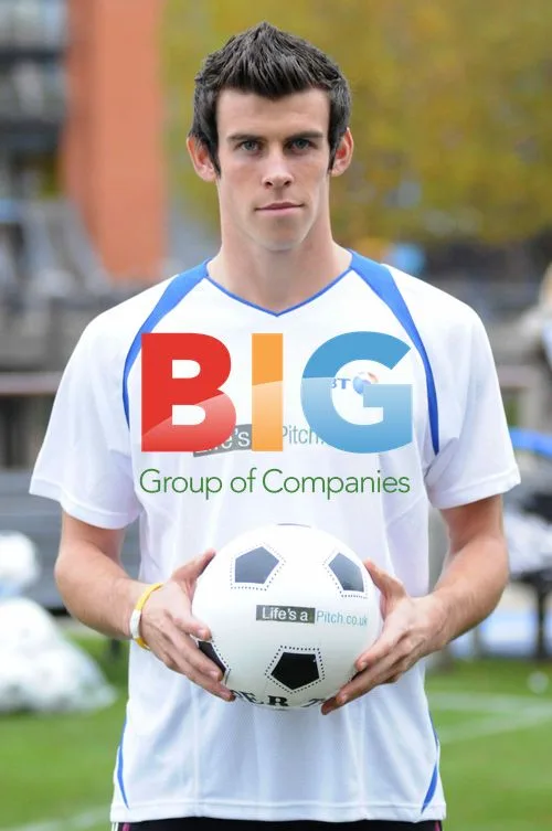 Gareth Bale at South Bank, London