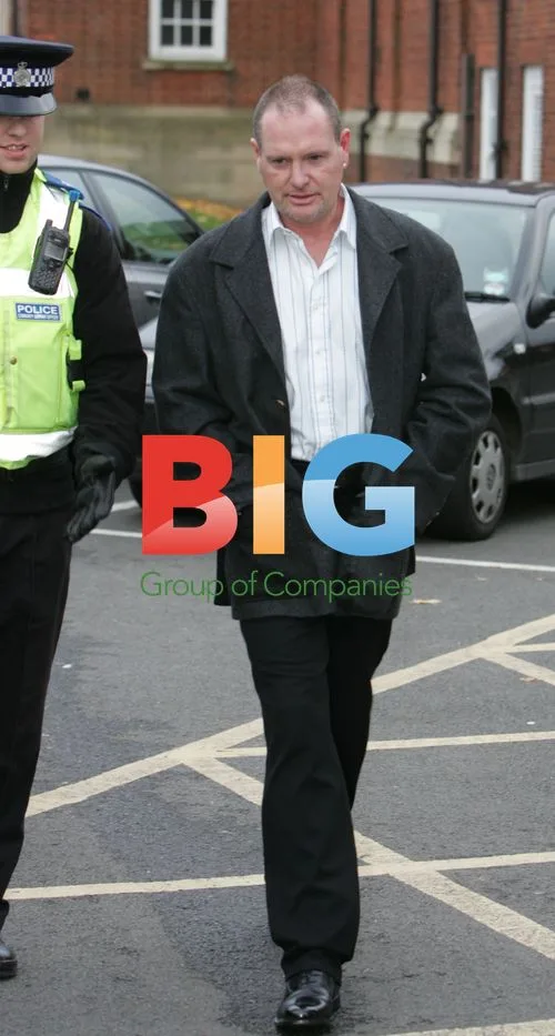 Paul Gascoigne Leaving Court