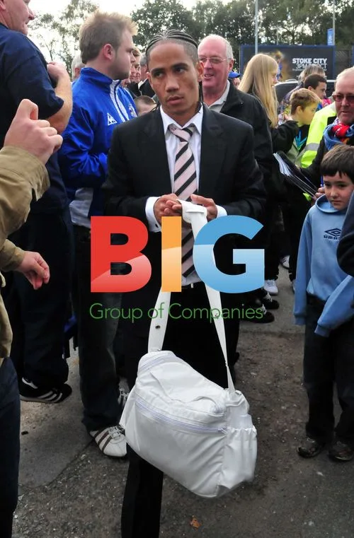 Everton Player Steven Pienaar at Goodison Park