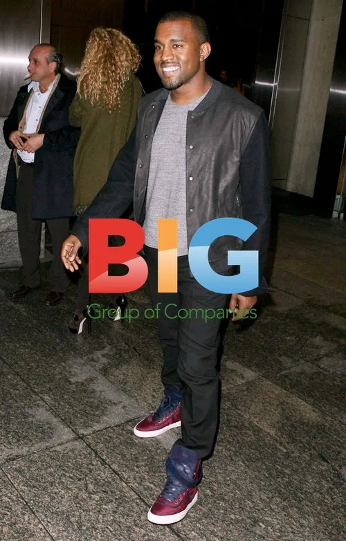 Kanye West Outside Nobu, NYC